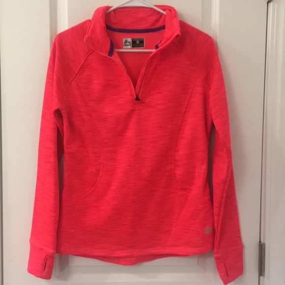 RBX Tops - Vibrant and warm fleece quarter zip